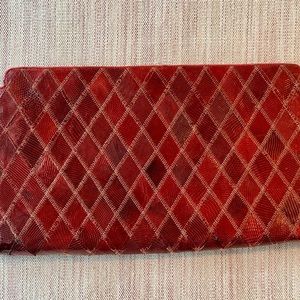 Red clutch from the 1950s